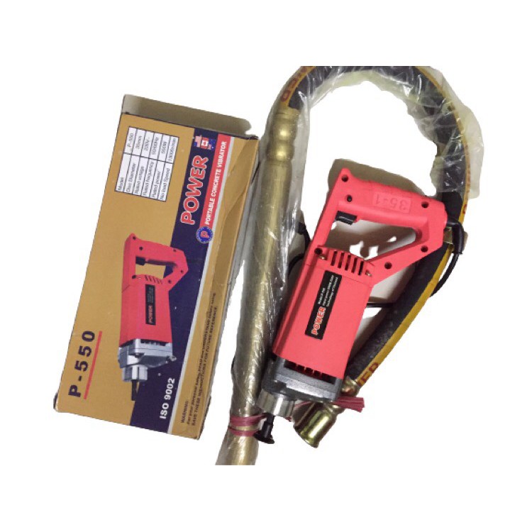 Máy đầm dùi bê tông Power P550 cao cấp máy + dây 1m2 - bảo hành 6 tháng