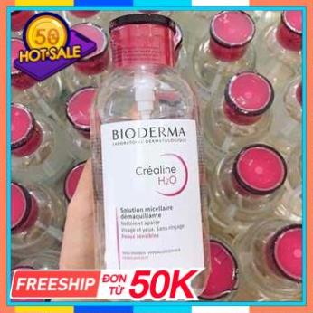 🎁SALE 50%🎁 Nước Tẩy Trang Bioderma 500ml ⚡️𝑪𝒉𝒖𝒂̂̉𝒏 𝑪𝒉𝒊́𝒏𝒉 𝑯𝒂̃𝒏𝒈 ⚡️ Hàng Nội Địa Pháp Có Nút Nhấn