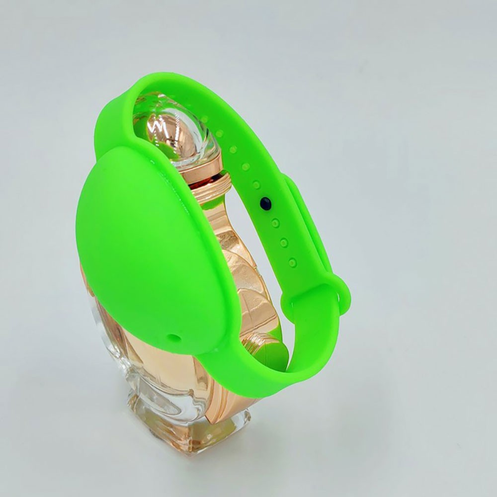 Hand Sanitizer Wristband Hand Sanitizer Dispenser Portable Silica Gel Disinfection Bracelet