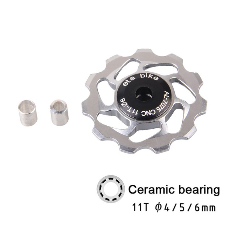 SHIMANO SRAM Vòng Bi Kín Bằng Hợp Kim Nhôm 11T 7075 Cho Xe Jockey Wheel Derailleur Etc