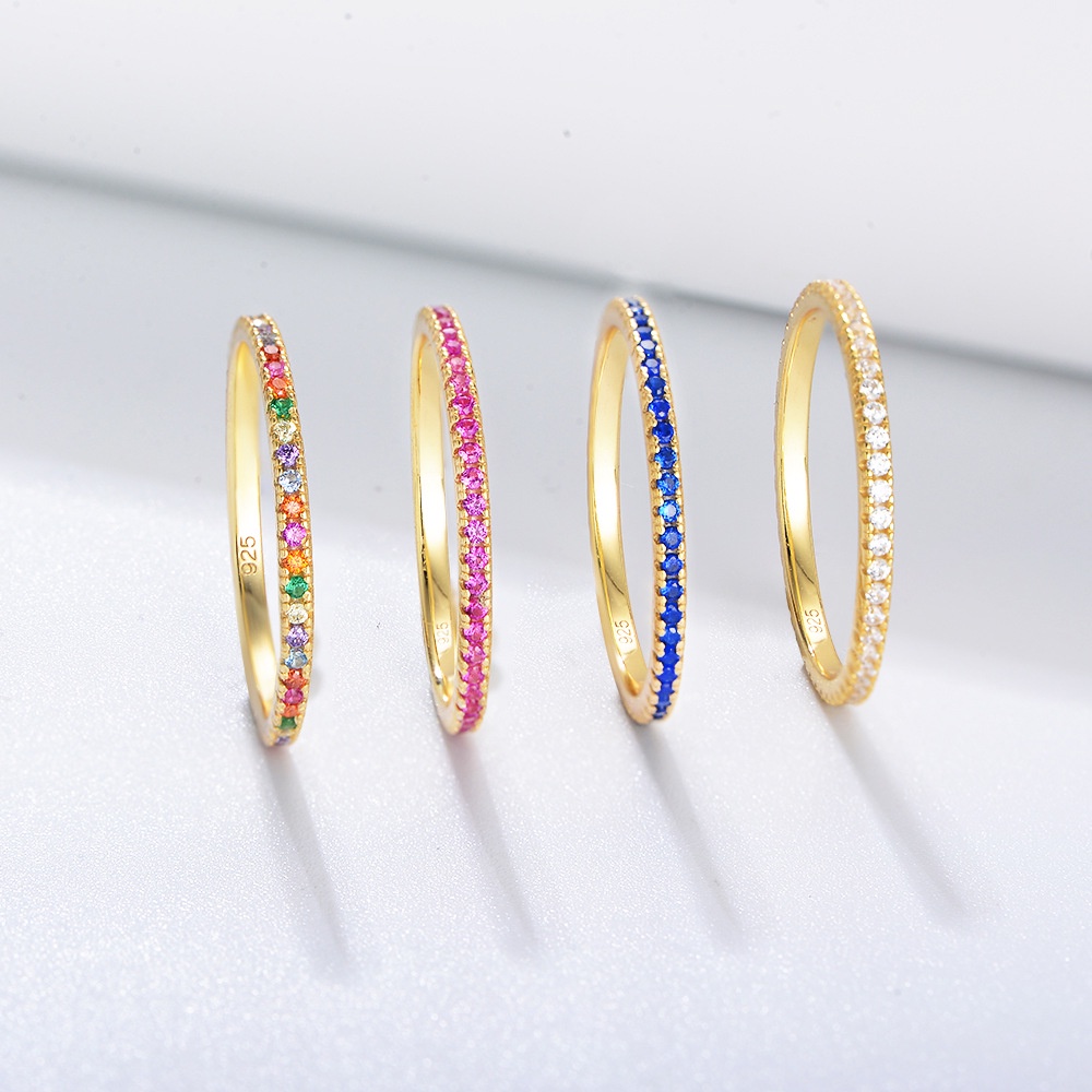 Vòng Tay Bạc S925 Đính Đá Zircon Toàn Diện Thời Trang Cho Nữ