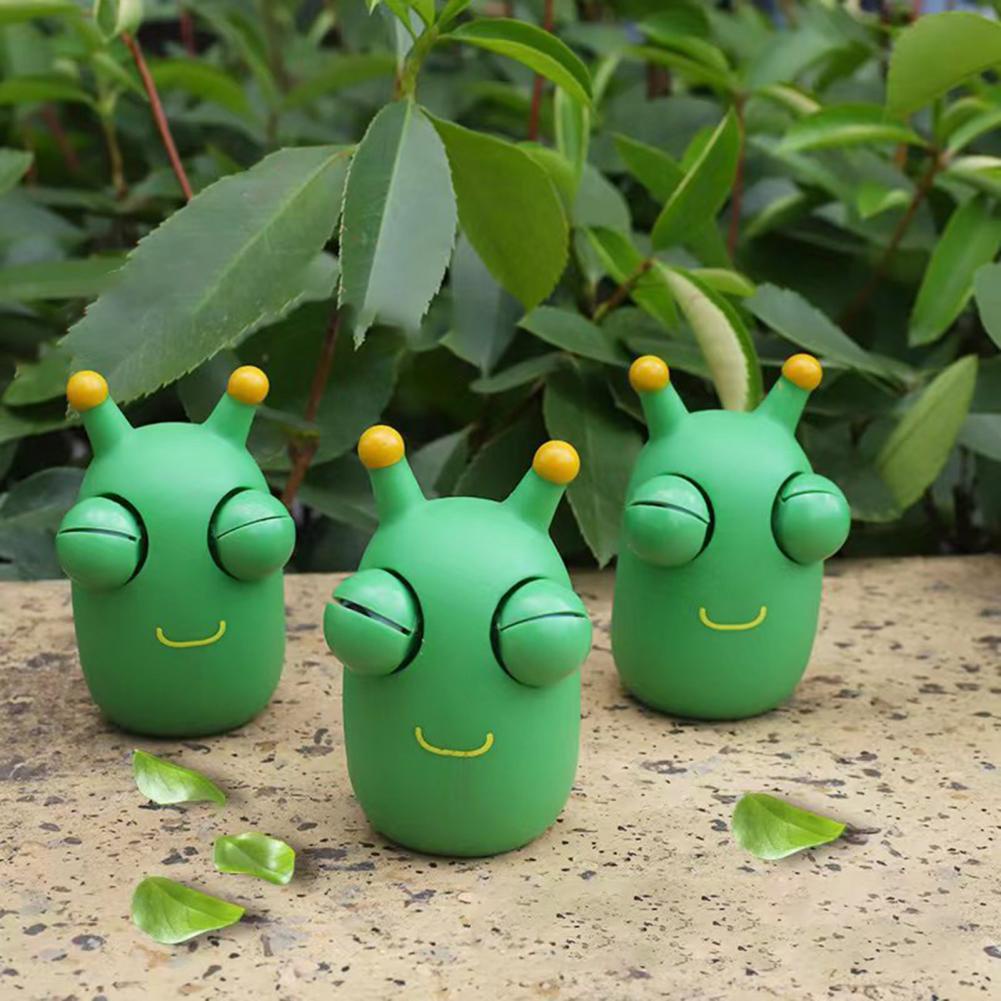 AMILA Đồ Chơi Xốp Squishy Giảm Stress Hình Bánh Sâu Dễ Thương Cho Bé