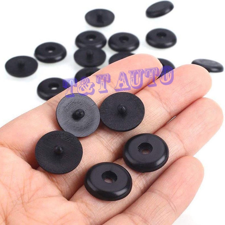 Bộ 20 nút nhựa gắn, cài, chặn dây ô toàn cho ô tô.