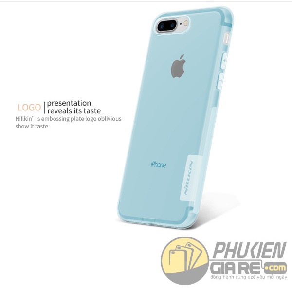 Ốp lưng iPhone 7/8 Plus Nillkin Nature TPU Case - Hàng Chính Hãng