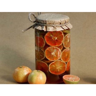 Chanh đào ngâm mật ong (hũ thủy tinh 1000ml)