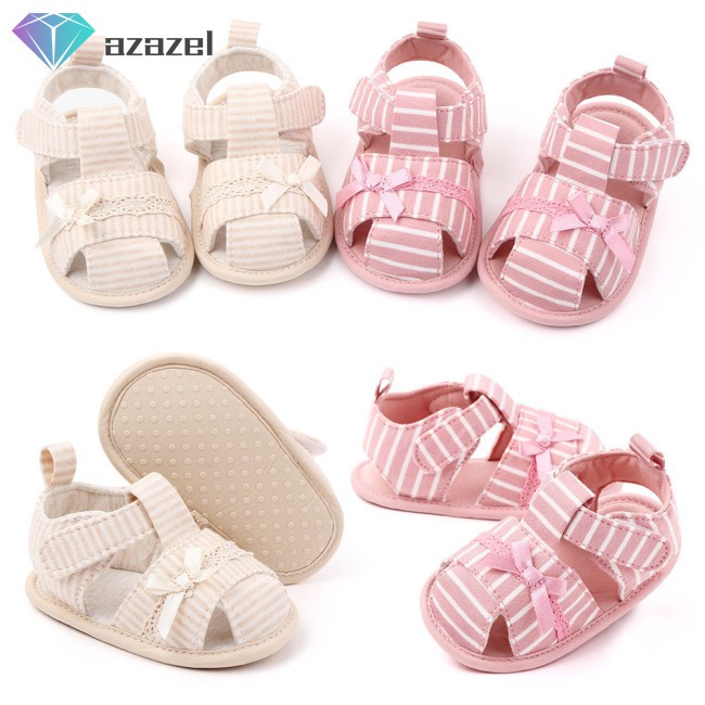 1 Đôi Giày Sandals Đế Mềm Cho Bé Gái Từ 0-18 Tháng Tuổi