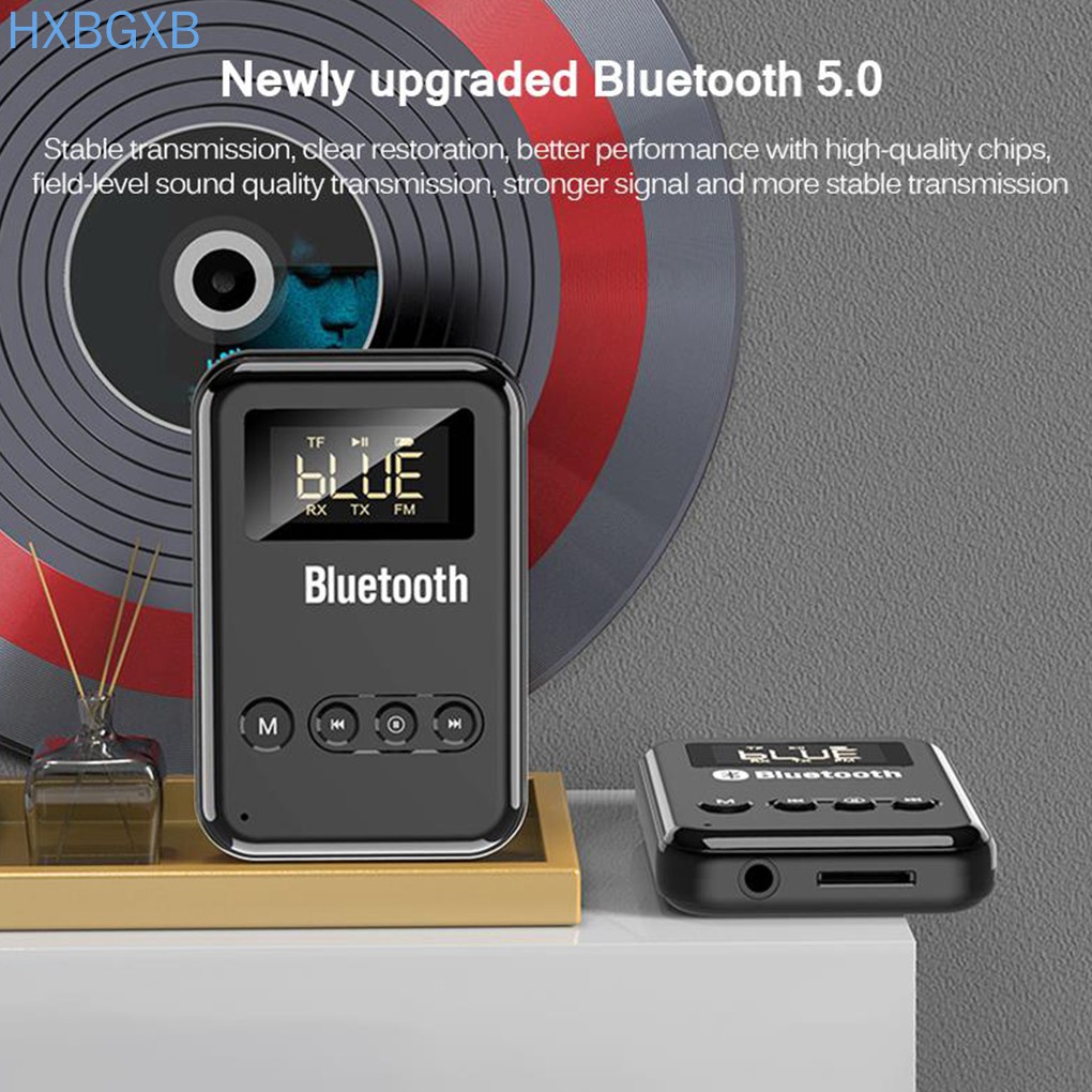 Thiết Bị Truyền Nhận Âm Thanh Bluetooth 5.0 2 Trong 1 Chuyên Dụng Cho Xe Hơi | BigBuy360 - bigbuy360.vn