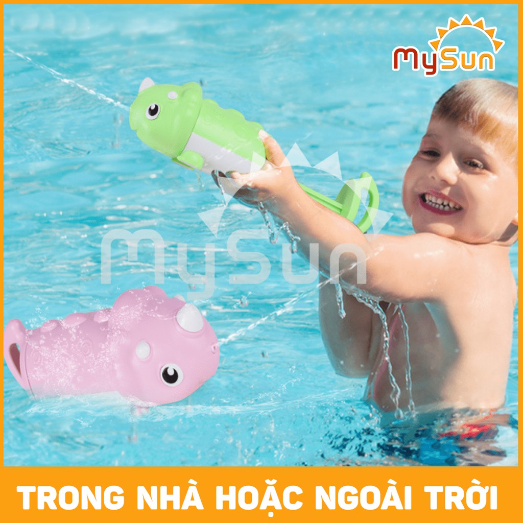 SÚNG BẮN NƯỚC đồ chơi phòng tắm, ngoài trời cho bé | Đồ chơi nhà tắm súng phun nước trẻ em áp lực lớn - MYSUN