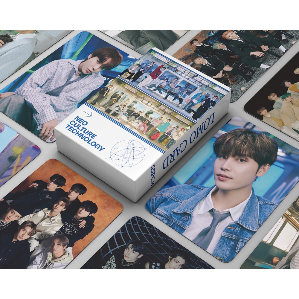 Set 55 Tấm Thẻ Ảnh Nhóm Nhạc Hàn Quốc NCT 2021