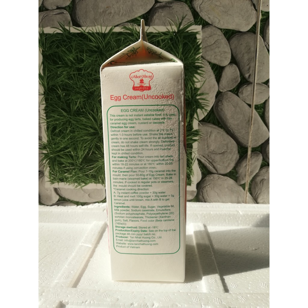 [1 Kg] Kem Trứng TÂN NHẤT HƯƠNG Egg Cream (nw5)