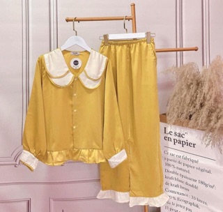 ĐỒ BỘ LỤA SATIN TIỂU THƯ