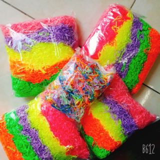 Set bịch Thun cột tóc cho mẹ và bé màu đen/ đủ màu 100g