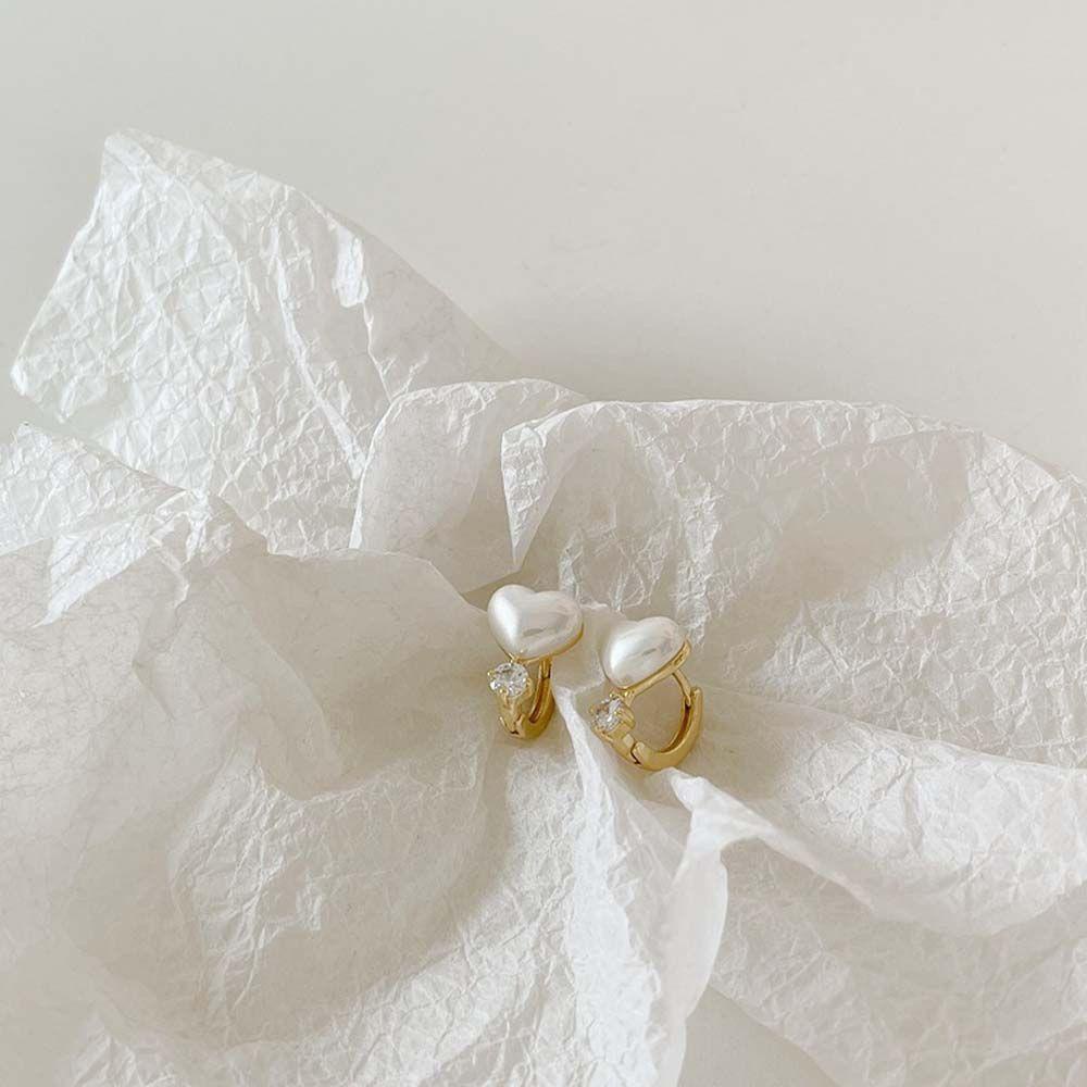 Bông Tai Hình Trái Tim Phong Cách Vintage Dành Cho Nữ|Khuyên Tai Nữ Trang Tạo Hình Độc Đáo