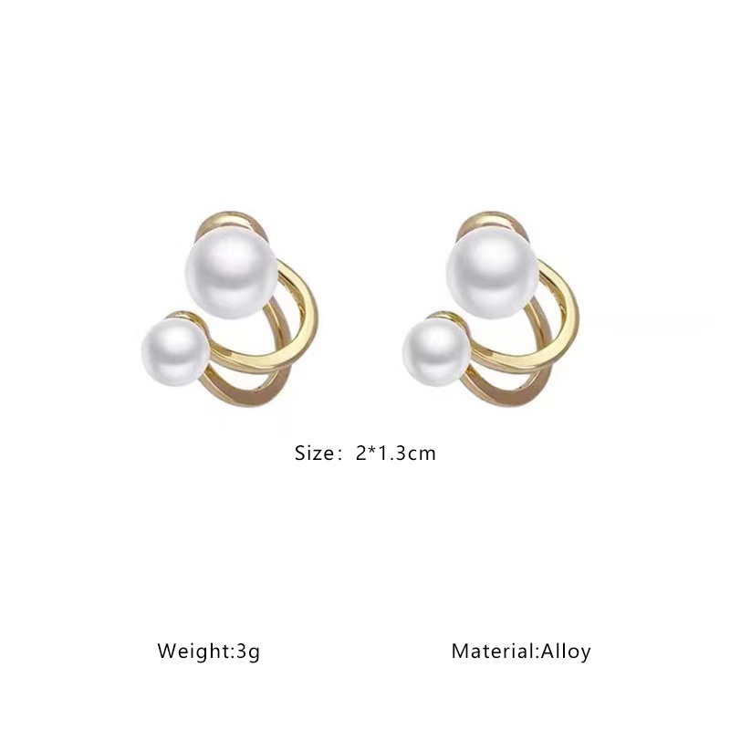 Bông Tai Ngọc Trai Thời Trang Hàn Quốc Màu Sắc