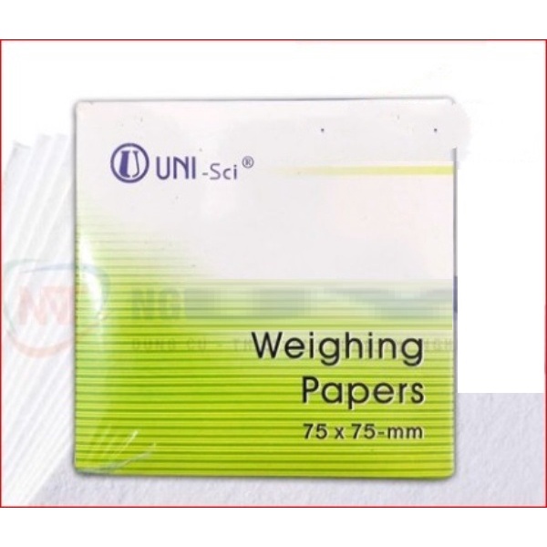 Giấy cân mẫu Hộp 500 tờ (Weighing Paper).