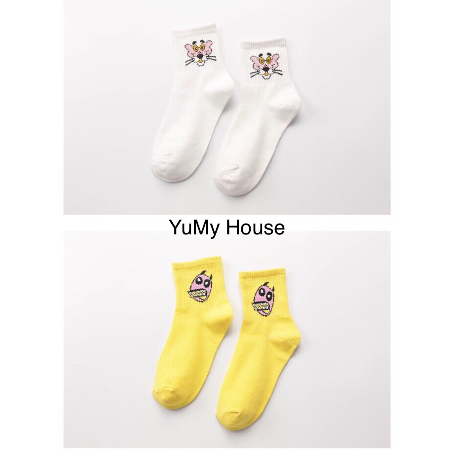 Vớ Ống Báo Hồng Harajuku | BigBuy360 - bigbuy360.vn