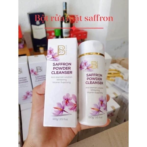 Bột rửa mặt saffron