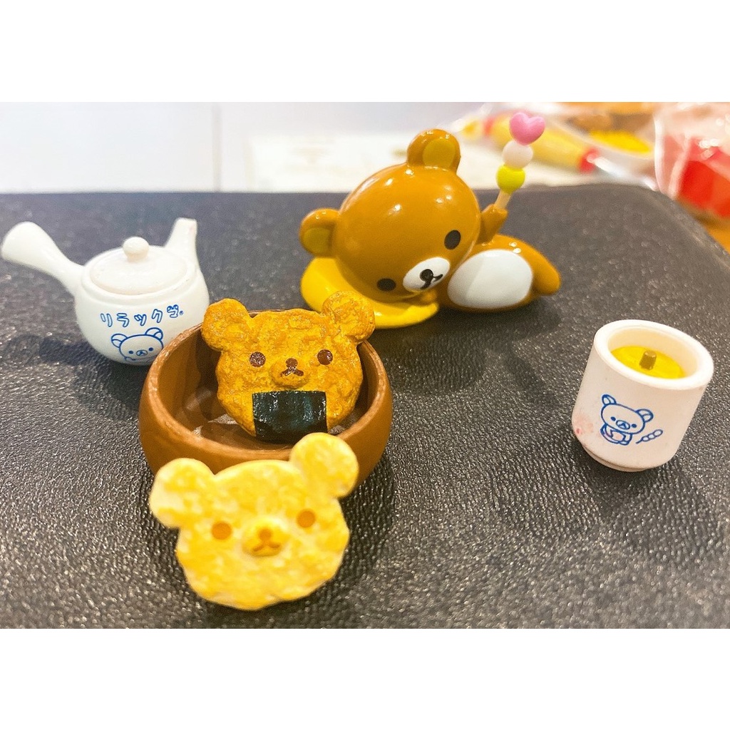 Rement set bình trà, rilakkuma đồ chơi
