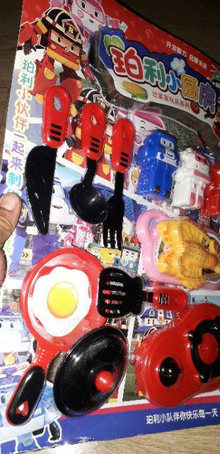 Sét đồ chơi bếp của biệt đội siêu đẳng bằng nhựa rất đẹp