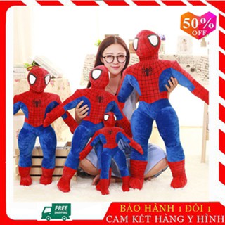 Gấu bông gối ôm siêu nhân người nhện đủ size