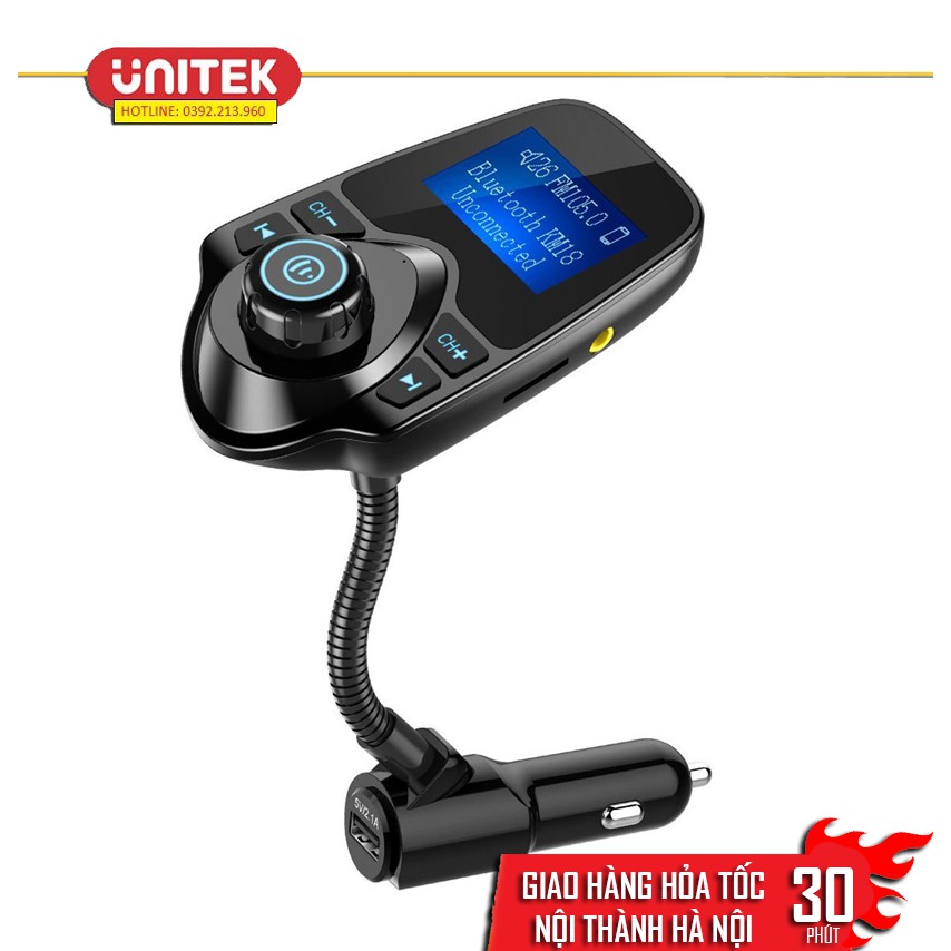 Máy Nghe Nhạc MP3, FM Không Dây Bluetooth Trên Ô TÔ Bằng Tẩu Sạc T10 - T10 Car Wireless MP3