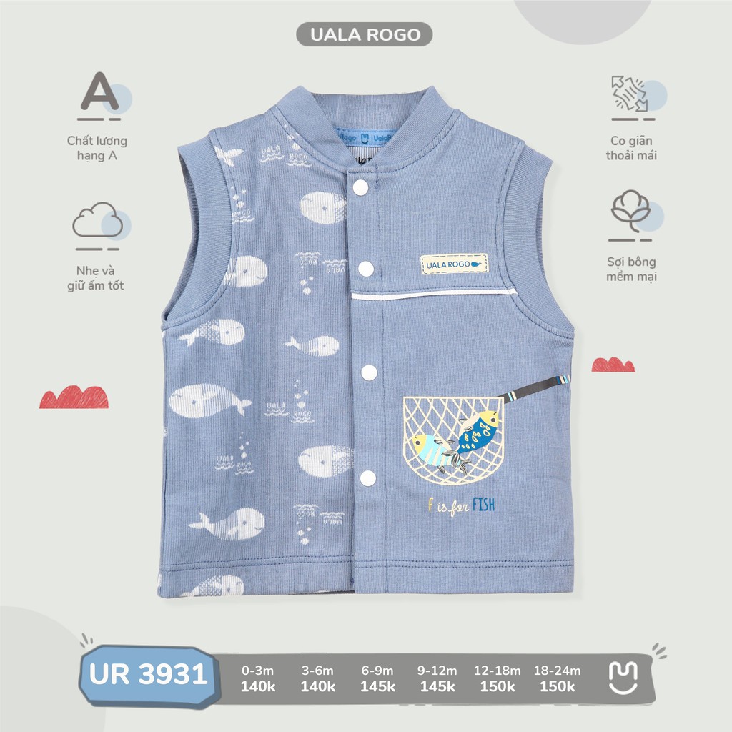 Áo Gile In Hình UR3931