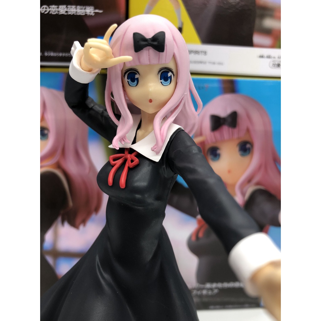 Mô hình chính hãng CHIKA FUJIWARA (Love brain battle of geniuses) - Anime Love Is War - Hàng chính hãng BANPRESTO