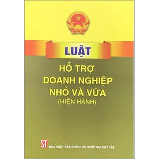 Sách - Luật hỗ trợ doanh nghiệp nhỏ và vừa