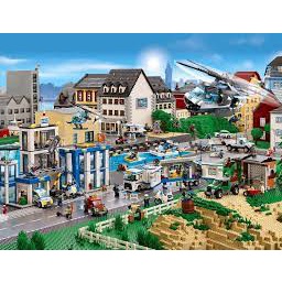 MÔ hình CITY, BỘ ĐỒ CHƠI THÀNH PHỐ CITY+ quà