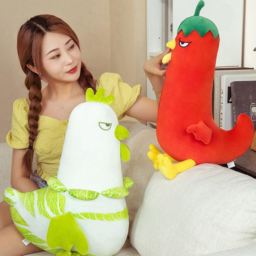 LANFY Gà Nhồi Bông Mềm Mại Xinh Xắn