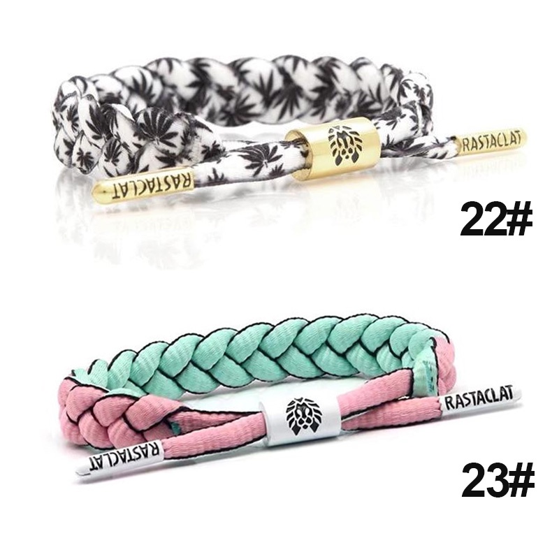 20 Colors Fashion Shoelaces Woven Bracelet Couple
