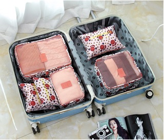 XẢ HÀNG Set 6 túi du lịch tiện ích Monopoly Travel