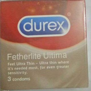 Bao cao su Durex Fetherlite ultima hộp 3 chiếc