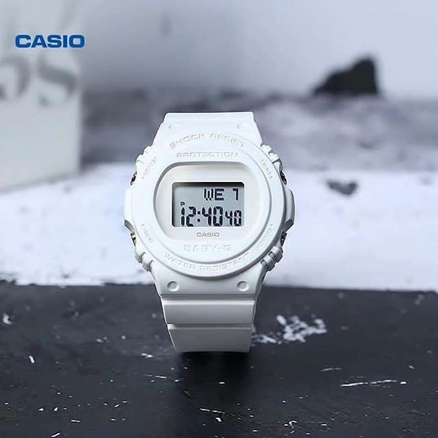 Đồng hồ nữ dây nhựa Casio Baby-G chính hãng Anh Khuê BGD-570-7DR