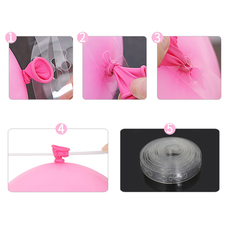 Dây Nối Bong Bóng Trang Trí Dài 5m Jp01