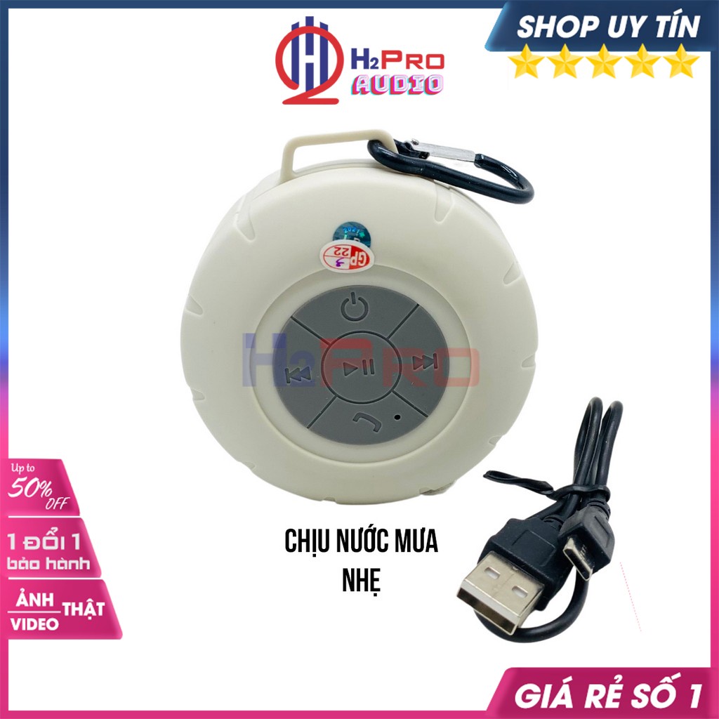 Loa Bluetooth Mini P08, Loa Nghe Nhạc Bluetooth Cao Cấp, Giá Rẻ, Có Mic Nghe Điện Thoại, Treo Móc Khoá Xe-H2Pro Audio