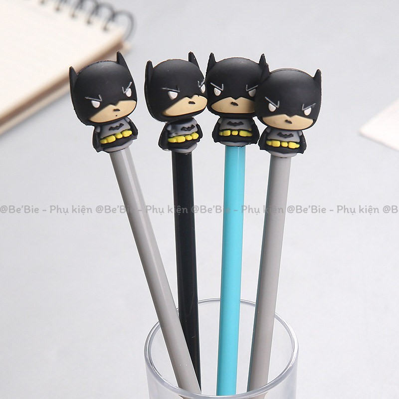 [BP249] Bút bi mực kim batman đen ngầu cute - BeBie Shop