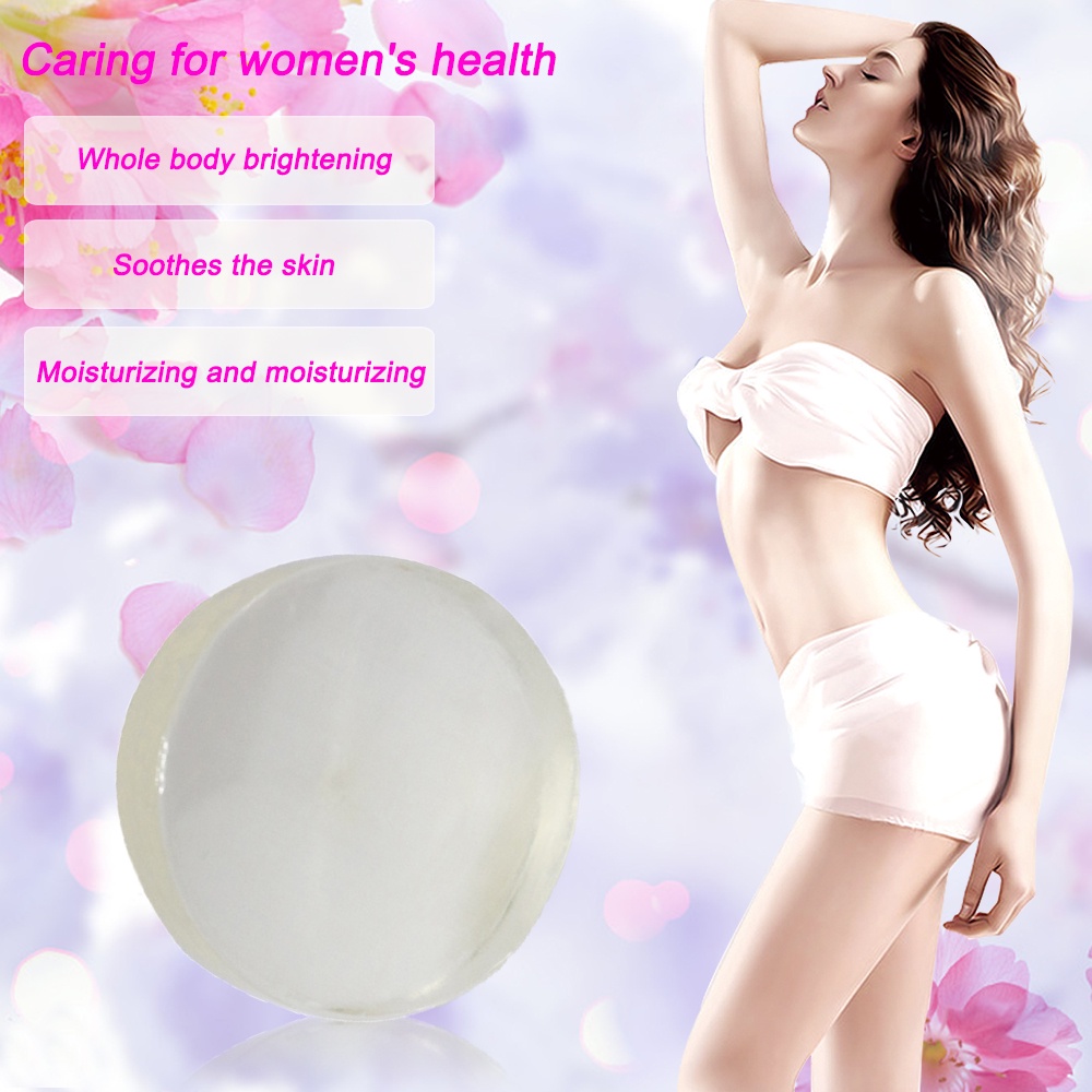 Xà phòng nóng Núm vú pha lê Thân mật Thuốc tẩy vùng kín Môi Da Cơ thể Làm trắng hồng JULYSTAR