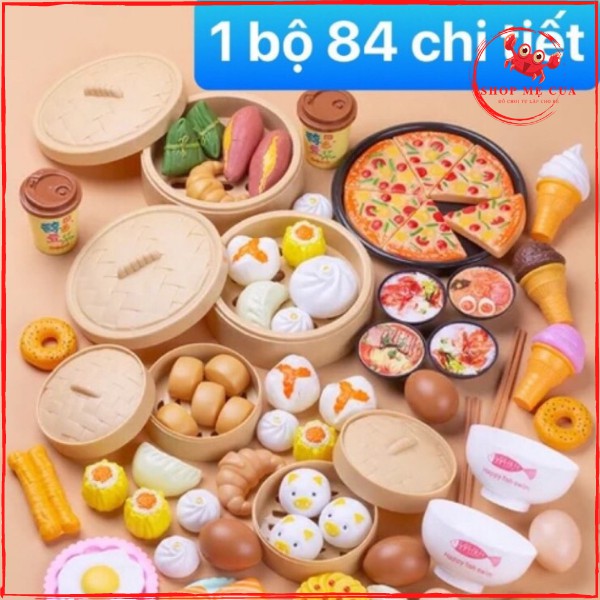 BỘ ĐỒ CHƠI NẤU ĂN 84 CHI TIẾT