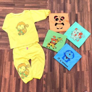 Combo 5 bộ màu đậm dài tay loại 1 size đại