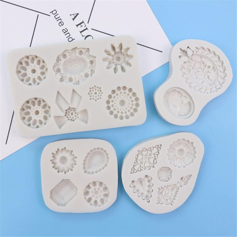 SUENIN Khuôn Silicone Làm Bánh &amp; Socola Hình Con Ốc|Bộ Đồ Thời Trang Đính Đá Thiết Kế Dễ Thương