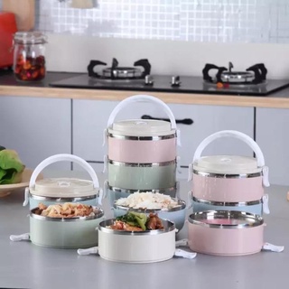 Hộp đựng cơm văn phòng inox 4 tầng