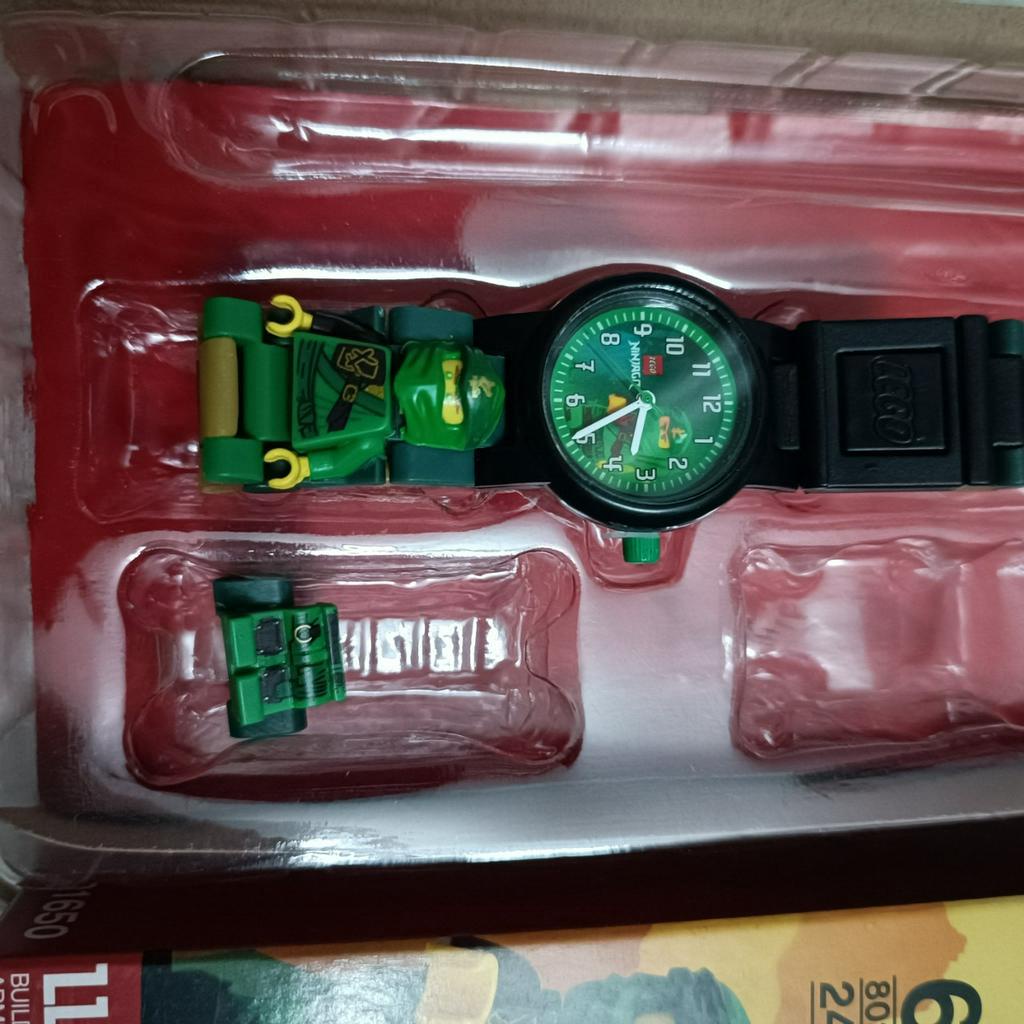 Đồ chơi đồng hồ mini đeo tay dạng lego mini chủ đề ninja nhân vật Lloyd 8021650
