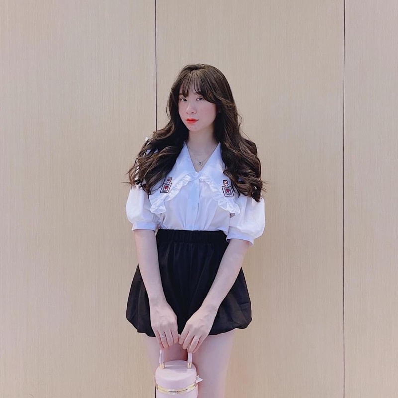 Set sơ mi cổ bèo