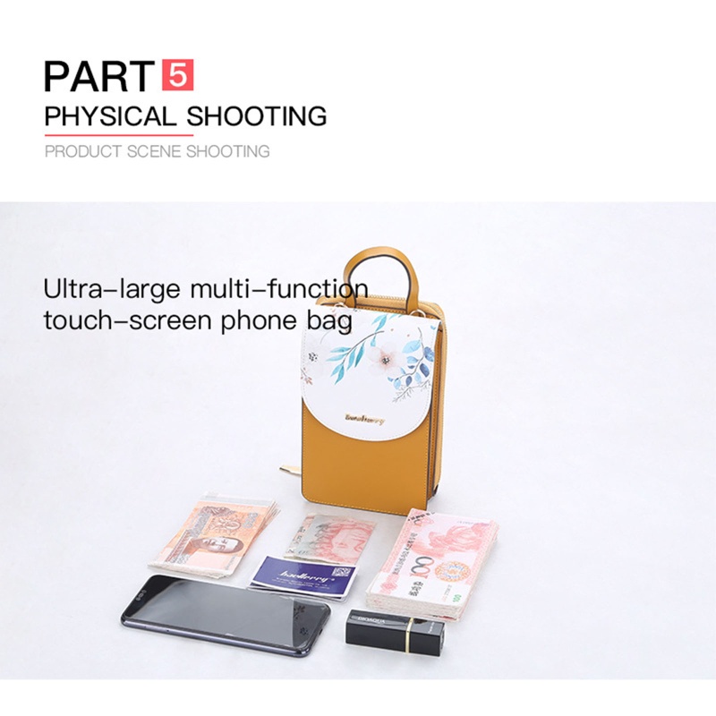 Túi Da Đeo Chéo Đựng Điện Thoại Tiện Lợi Ví