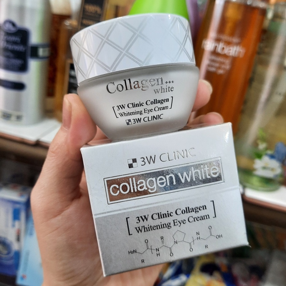 Kem Dưỡng Da Vùng Mắt 3W Clinic Collagen Whitening Eye Cream 35ml