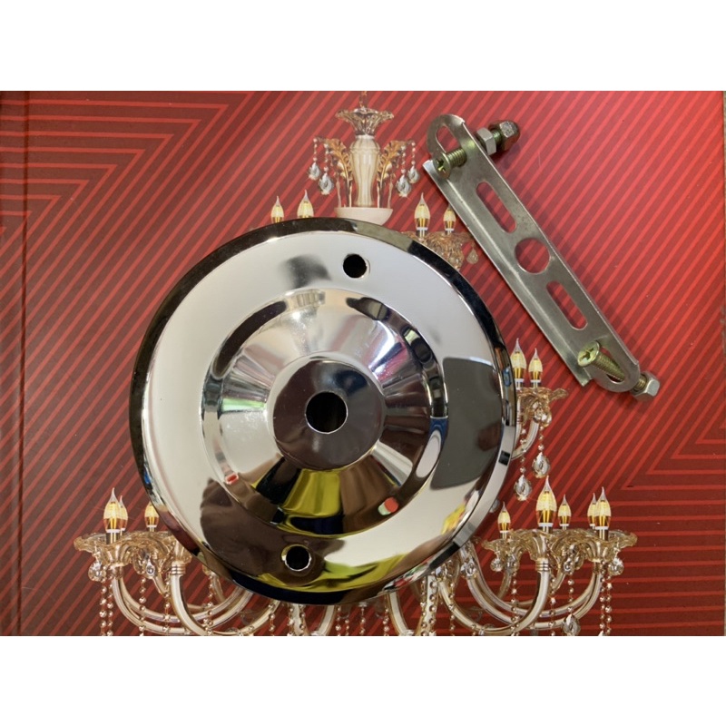 ⚡️Đế Inox che dây điện treo đèn trang trí trần nhà!