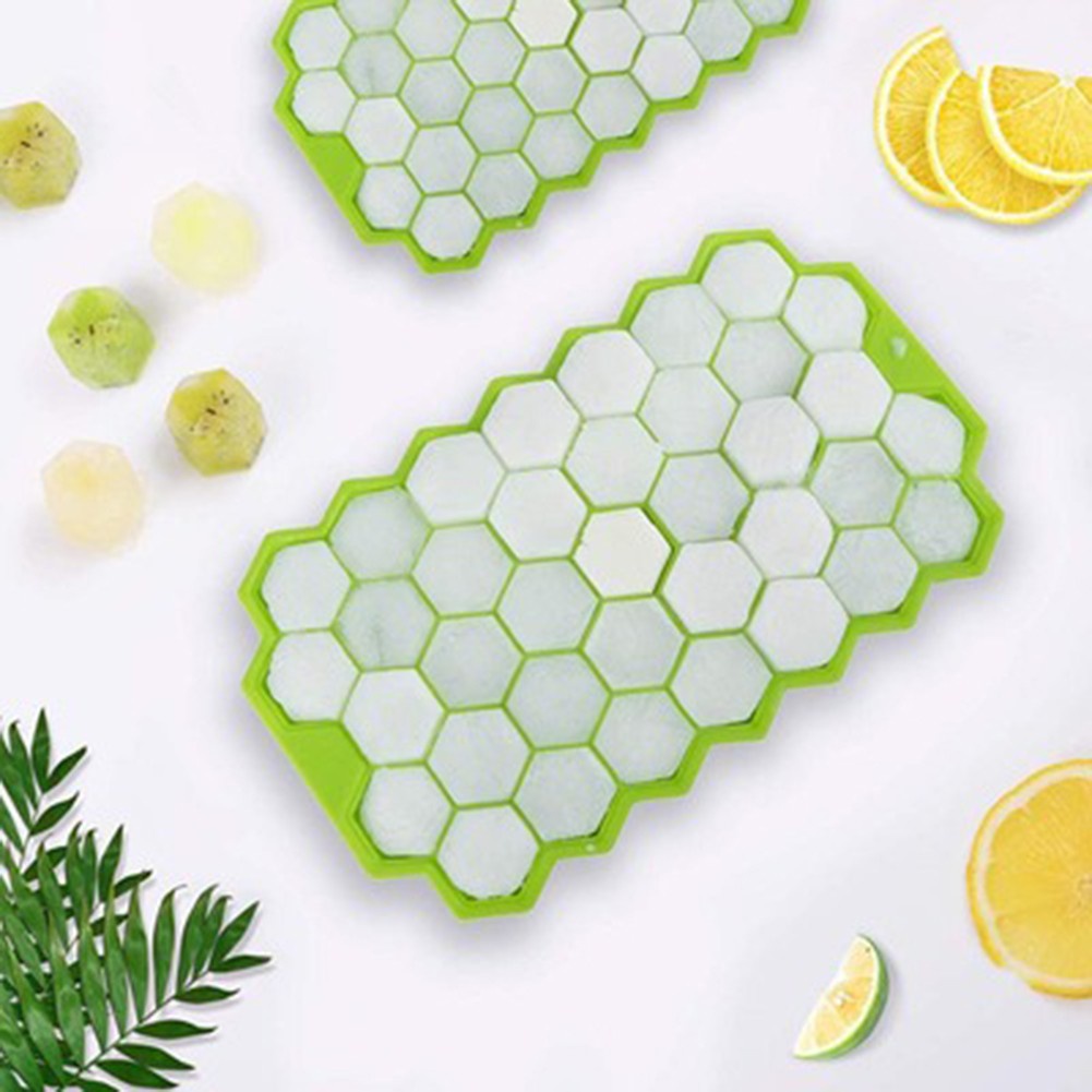 Khay silicon làm đá viên đa năng 20*12*2cm 37 ô