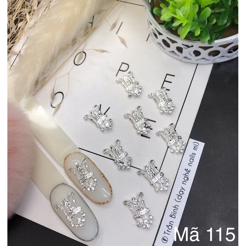 Charm xịn gắn móng tay mã 109-117