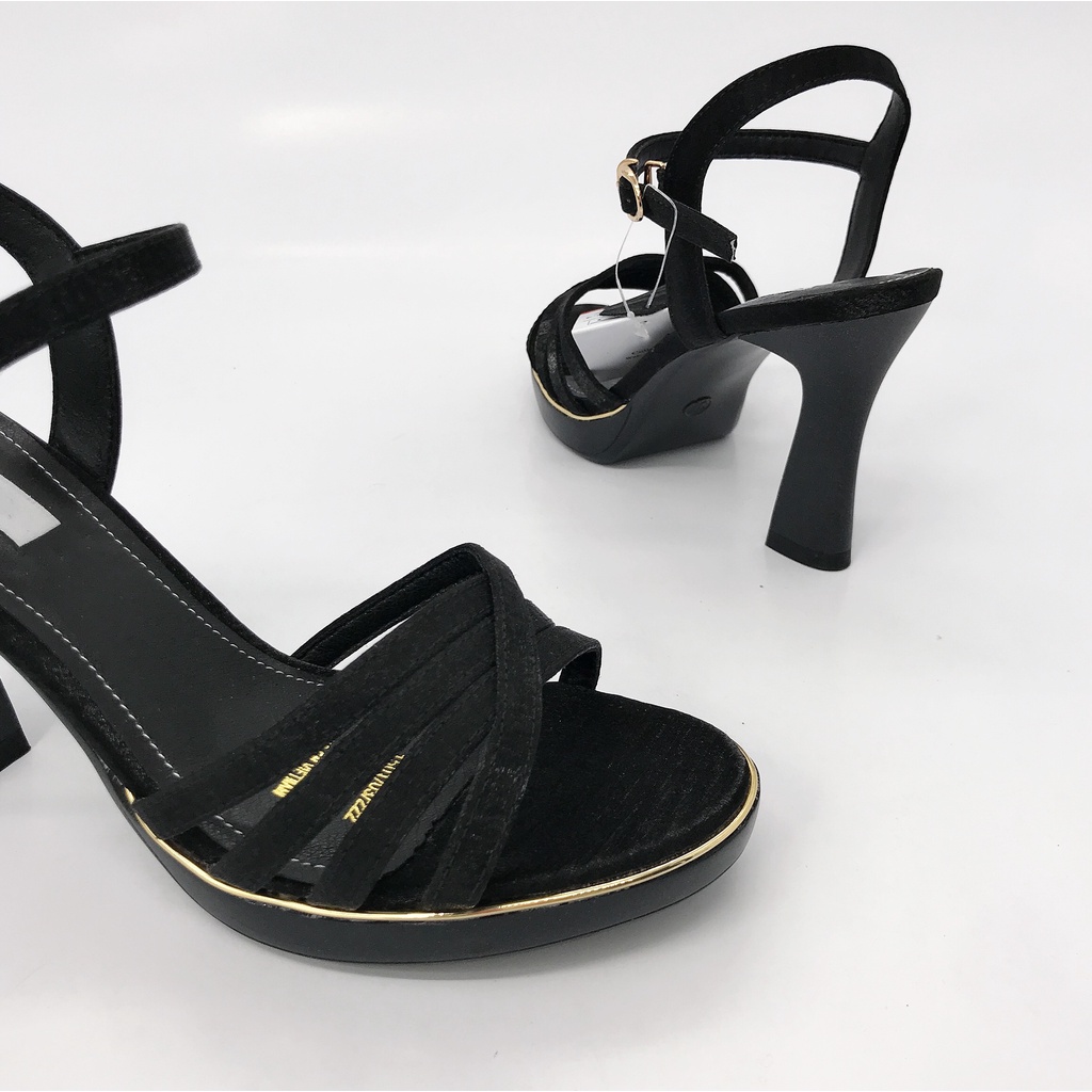 SALE LẺ SIZE VNXK - 5092 GIÀY SANDALS ĐÚP GÓT SƠN QUAI NHIỀU MẢNH PHỐI SÀNH ĐIỆU